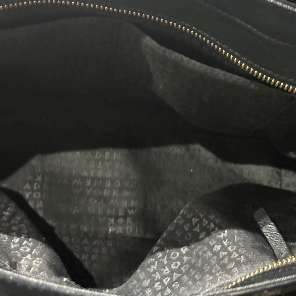 Kate Spade New York Laurel Way Dally Tote Bag in black saffiano leather - Picture 13 of 15
